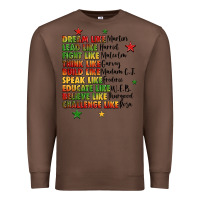 Chestnut inspiring black leaders juneteenth Premium Sweatshirt - LillyAllenDesigns