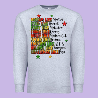 Inspiring Black Leaders Juneteenth Premium Sweatshirt Designed By Lillyallendesigns