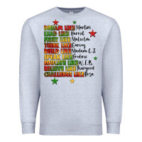 Heather Grey inspiring black leaders juneteenth Premium Sweatshirt - LillyAllenDesigns