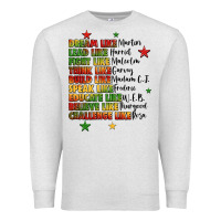 Oatmeal Heather inspiring black leaders juneteenth Premium Sweatshirt - LillyAllenDesigns