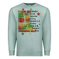 Seafoam inspiring black leaders juneteenth Premium Sweatshirt - LillyAllenDesigns