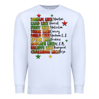 White inspiring black leaders juneteenth Premium Sweatshirt - LillyAllenDesigns