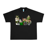 Black veteran coffee cups Urban Heavy Tee - AdoDesignShop