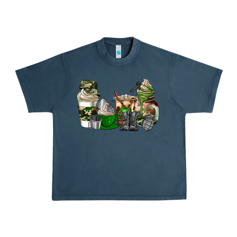 Veteran Coffee Cups Urban Heavy Tee by AdoDesignShop | Teevron