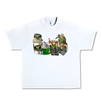 White veteran coffee cups Urban Heavy Tee - AdoDesignShop