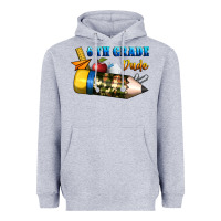 Heather Grey 6 th grade dude Heavyweight Hoodie - BundleAndBundleShop