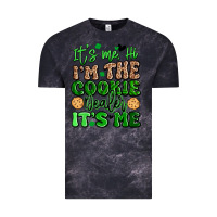 Cloud Black it's me hi i'm the cookie dealer it's me girl scou Vintage Tee - Artiststas