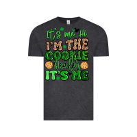 Vintage Black it's me hi i'm the cookie dealer it's me girl scou Vintage Tee - Artiststas