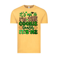 Vintage Mustard it's me hi i'm the cookie dealer it's me girl scou Vintage Tee - Artiststas