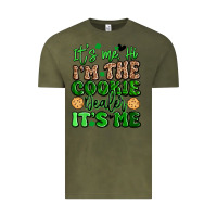 Vintage Olive it's me hi i'm the cookie dealer it's me girl scou Vintage Tee - Artiststas