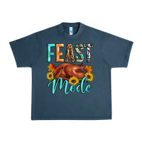 Midnight Navy Feast mode Urban Heavy Tee - Artiststas