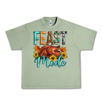 Oil Green Feast mode Urban Heavy Tee - Artiststas