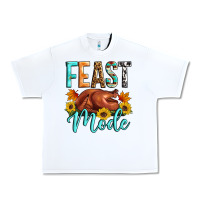 White Feast mode Urban Heavy Tee - Artiststas