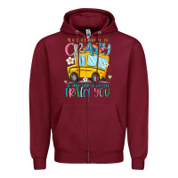 Burgundy you don't have to be crazy to drive with us we can Zipper Hoodie - MaliasSmallBusiness