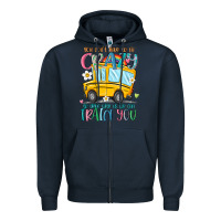 Navy you don't have to be crazy to drive with us we can Zipper Hoodie - MaliasSmallBusiness