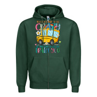 Sports Green you don't have to be crazy to drive with us we can Zipper Hoodie - MaliasSmallBusiness