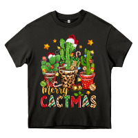Asphalt christmas cactus merry cactmas Heavy Core Tee - Zillion Design Studio