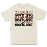Bone game day game day baseball lightning bolt Premium Tee - Zillion Design Studio