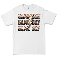 White game day game day baseball lightning bolt Premium Tee - Zillion Design Studio