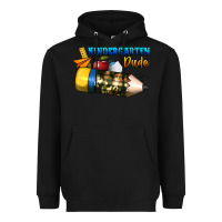 Black kindergarten dude Heavyweight Hoodie - BundleAndBundleShop