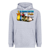 Heather Grey kindergarten dude Heavyweight Hoodie - BundleAndBundleShop