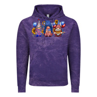 Cloud Purple america gnomes Vintage Hoodie - RacoonDesign