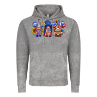 Cloud Rock america gnomes Vintage Hoodie - RacoonDesign