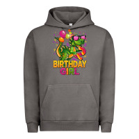 Pigment Tornado 2rd birthday girl t rex pink Urban Hoodie - CowGirlArtShop