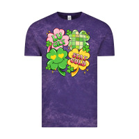 Cloud Purple lucky stay gold Vintage Tee - Artiststas