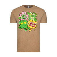 Vintage Coffee lucky stay gold Vintage Tee - Artiststas