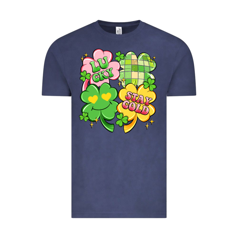 Lucky Stay Gold Vintage Tee by Artiststas | Teevron