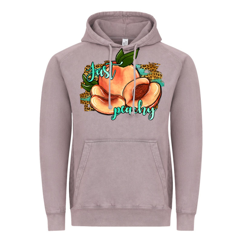 Just Peachy 2 Vintage Hoodie by JahusDesignShop | Teevron