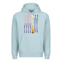 Blue Mist American Flag Beer Premium Hoodie - Bettercallsaul