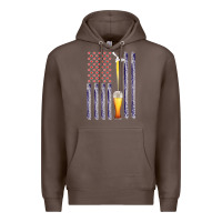 Coffee American Flag Beer Premium Hoodie - Bettercallsaul