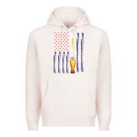 Pale Pink American Flag Beer Premium Hoodie - Bettercallsaul