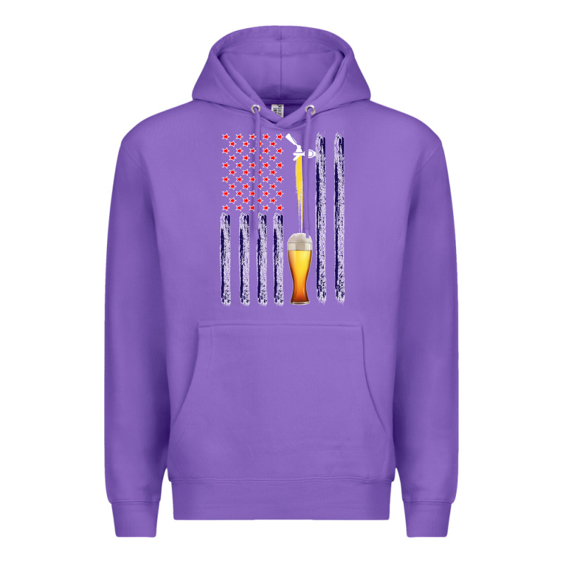 American Flag Beer Premium Hoodie by Bettercallsaul | Teevron