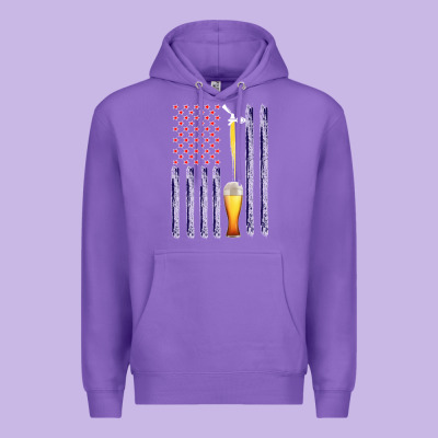 American Flag Beer Premium Hoodie Designed By Bettercallsaul