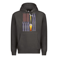Smoke American Flag Beer Premium Hoodie - Bettercallsaul
