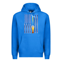 True Royal American Flag Beer Premium Hoodie - Bettercallsaul