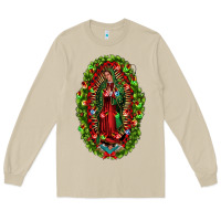 Our Lady Of Guadalupe Christmas Long Sleeve Tee | Teevron