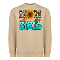 Mom Of Girls Heavyweight Sweatshirt | Teevron