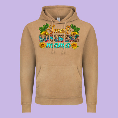 Small Business Mama Vintage Hoodie Designed By Hra Design Shop