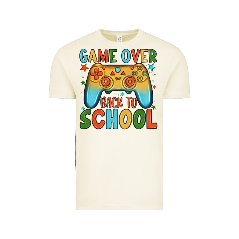 Game Over Back To School Vintage Tee by JahusDesignShop | Teevron