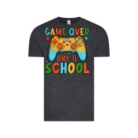 Vintage Black game over back to school Vintage Tee - JahusDesignShop