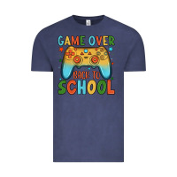 Vintage Denim game over back to school Vintage Tee - JahusDesignShop