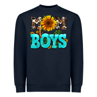 Navy mom of boys Heavyweight Sweatshirt - AdoDesignShop