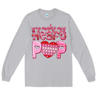 Moon Dust you make my heart pop Long Sleeve Tee - NancyCooperArtShop