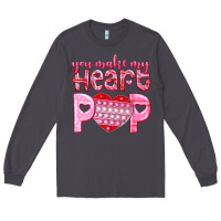 Smoke you make my heart pop Long Sleeve Tee - NancyCooperArtShop
