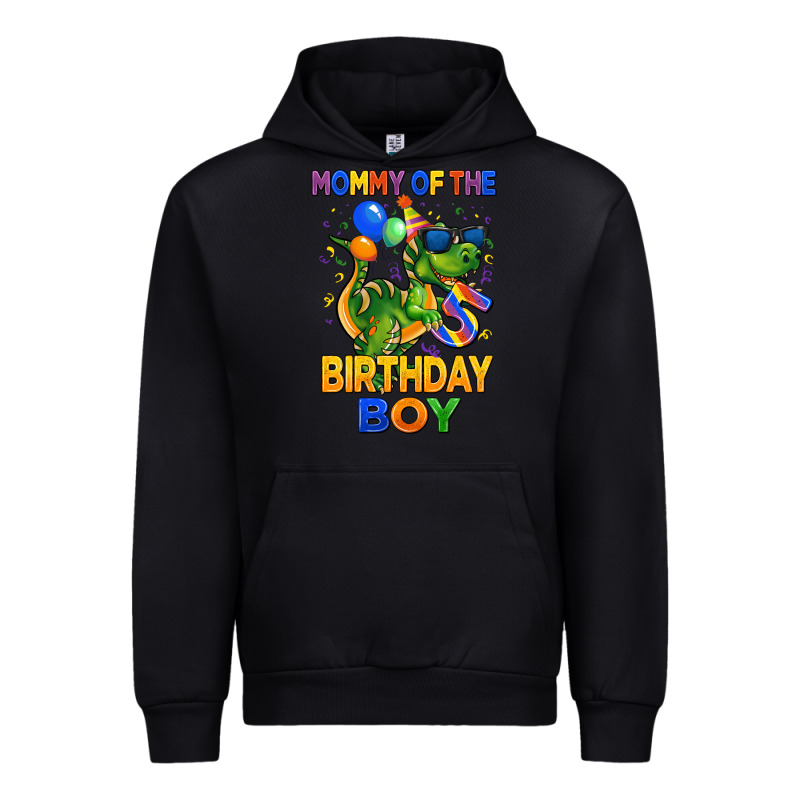 Mommy Of The 5 Th Birthday Boy T Rex Urban Hoodie by CowGirlArtShop | Teevron