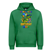 Emerald mommy of the 5 th birthday boy t rex Urban Hoodie - CowGirlArtShop